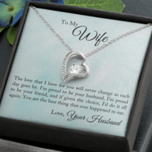 To My Wife The Love That I Have Forever Necklace w Message Card - £44.59 GBP+