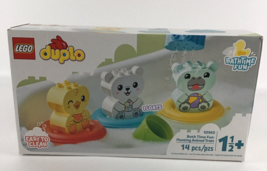 Lego Duplo Bath Time Fun Floating Animal Train Baby Toy Fine Motor Skill... - $28.66