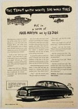 1950 Print Ad Nash Airflyte 2-Door Cars #15 in Series by Ed Zern - $8.80
