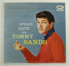 Vintage 33 LP Record Album Steady Date With TOMMY SANDS Capitol Hi Fi T848 - £37.80 GBP