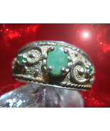 HAUNTED ANTIQUE RING DIRECT WEALTH RIGHT TO ME HIGHEST LIGHT COLLECTION MAGICK - $287.77