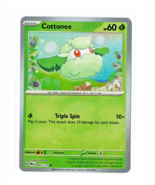 Pokémon TCG: Cottonee 7/131 Prismatic Evolutions Reverse Master Pokeball... - $4.95