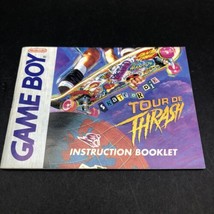 Skate Or Die Tour de Thrash Game Boy Nintendo Instruction Booklet ONLY No Game - £12.12 GBP