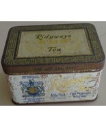 Antique Ridgways Tea Tin - LOOKS QUITE OLD - COLLECTIBLE - VERY NICE TIN - $9.89
