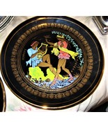 Goddess Decor Plates 24 k Gold Trim made in Greece 11&quot;  set of two - €17,06 EUR