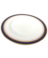 Vintage Fitz &amp; Floyd STARBURST Bread &amp; Butter 6.5&quot; Plate Cobalt Gold c19... - $367.78 MXN