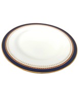 Vintage Fitz &amp; Floyd STARBURST Bread &amp; Butter 6.5&quot; Plate Cobalt Gold c19... - £15.22 GBP