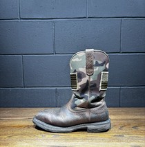 ARIAT Brown Workhog Patriot Square Steel Toe Work Boots 10022968 Mens Si... - $74.96