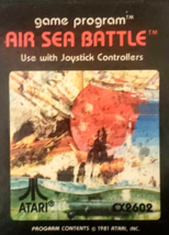 1981 Vintage Air Sea Battle Video Arcade Game for Atari 2600 CX2602, Has 6 Games - £7.62 GBP