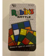 New!  Rubiks Battle Card Game Tin Sealed - $19.79