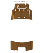 2023 Mako Pro Skiff 15 Cockpit Boat EVA Teak Deck Faux Foam Floor Mat Pad - $1,092.79 CAD