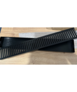 24&quot; Linear Shower Drain - 5m Length UV Stable Rectangular Floor Drain Bl... - $64.49