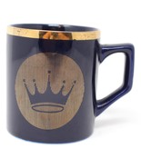 Hallmark Blue Coffee Mug Cup Gold Crown Thanks For Your Involvement GSA ... - £12.57 GBP