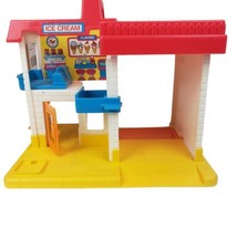 Vintage Tonka Preschool Fast Food Playset 1990  RARE Toy Read - $14.50