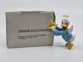 Vtg Disney Grolier DCA Donald Duck Angel Christmas Ornament #003906 With... - $256.86 MXN