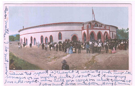 Mexican Bull Fight Ring Playa de Toros Mexico 1907 postcard - $6.44