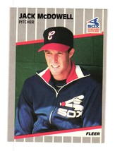 1989 Fleer #504 Jack McDowell Chicago White Sox - $3.00