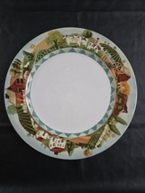 Farberware Country Life Platter Retroneu Hannah Green 12-1/4” 333 Cows H... - $23.22 CAD