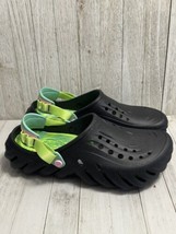 Crocs Echo Clog Shoes Spring Break Edition Black/Multicolored - Men&#39;s Si... - $55.17