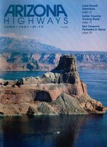 ARIZONA HIGHWAYS Magazine June 1987 [Pamphlet] Merrill Windsor - $4.61
