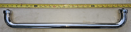 24JJ40 STAINLESS STEEL HANDLE FROM WEBER BBQ GRILL, 24-1/4&quot; LONG, 3-3/4&quot;... - $18.65