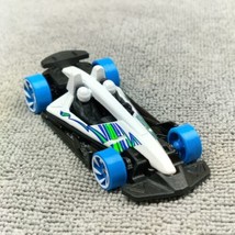 Track Hammer 2016 Hot Wheels Car White Blue Green Black - £9.87 GBP