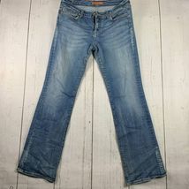 Vigoss 11 Boot Cut Stretch Mid Rise Blue Jeans Pants Denim Women 32x32 - $14.00 CAD