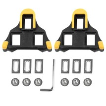 NEW Cleat Set 0/4.5/9 Degree Float Road Bike Pedal Cleats Compatible for Shimano - £59.14 GBP