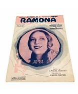 1927 Ramona  vintage sheet music Dolores Del Rio for United Artists - £7.39 GBP