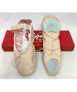 Capezio Adult Split Sole Daisy 205S Ballet Pink Shoes, Women&#39;s 4W, New i... - $233.17 MXN
