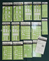 LOT vintage 14 sealed BEROL RapiDesign TEMPLATES electroneer screw chem ... - £53.67 GBP