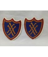 Lot Of (2) WWII US Army 20th Corps Shoulder Patch Stickers 2 3/4&quot; - €17,00 EUR