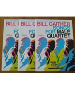 Lot Of 3 Bill Gaither Songs for Male Quartet Songbook - $53.77 CAD