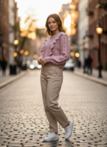 Teen Sweater And Now This Teen Girls Cropped Sweater Size M Lavender - €12,72 EUR