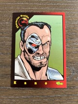 1994 Classic Mortal Kombat Character Profile Kano #4 Midway 1M - £5.49 GBP