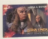 Star Trek Deep Space Nine 1993 Trading Card #23 Lursa And B’etor - £1.57 GBP