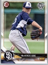 2018 Topps Bowman Holiday TH-MG MacKenzie Gore  San Diego Padres - £0.77 GBP