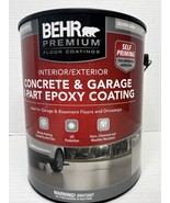 1gal #901 Silver Gray Self-Priming 1-Part Epoxy Satin Interior/Exterior ... - $34.99