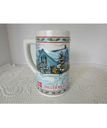 VTG CERAMARTE MILLER HIGH LIFE BEER STEIN MUG LTD ED HOLIDAY SEASON 5.75&quot;H - $9.85