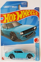 Hot Wheels Nissan Skyline 2000GT-R LBWK Sport Coupe, Blue Version New on... - $2.96