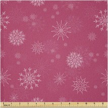 Snowy Romance Stretch Knit Fabric - Soft Winter Pattern for - $179.18