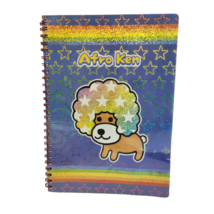 JAPAN 2001 AFRO KEN SAN-X JOURNAL DIARY SPRIAL NOTEBOOK LINED PAPER W/ S... - $23.75