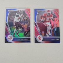 Myles Garrett Red White Blue 100 &amp; CeeDee Lamb 48 2021 Panini Prizm Draft Picks - $7.25