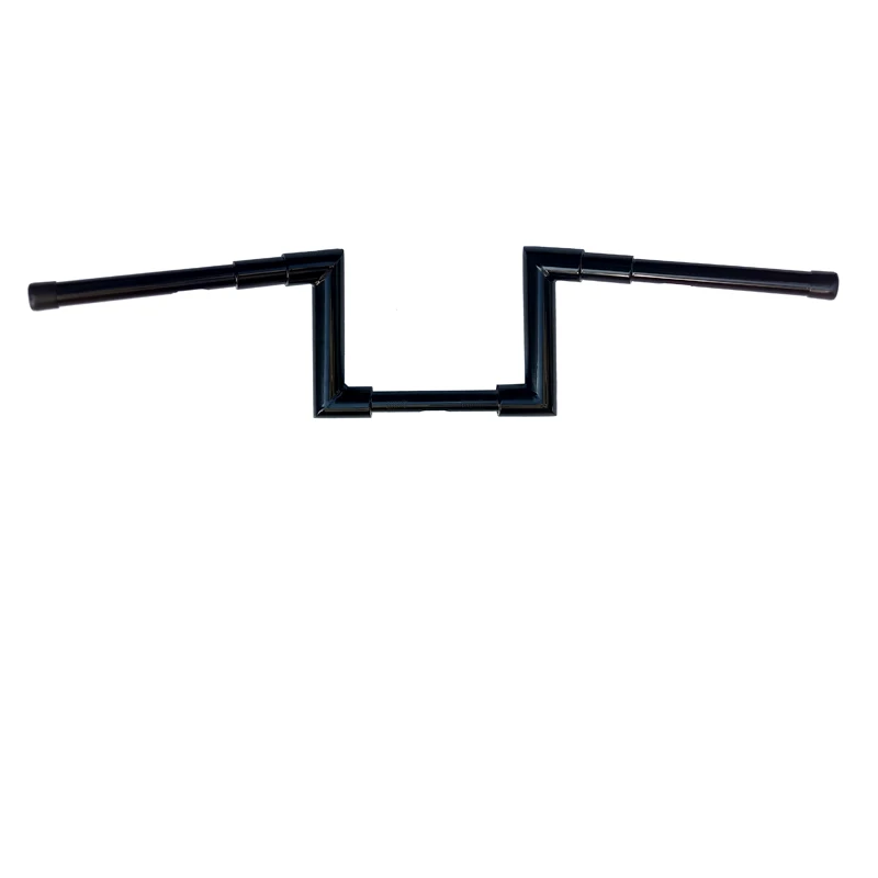 Gloss  black Height 8/10/12inch Rise 1.5 Inch Fat Z Handlebar Ape Hanger Bar For - £177.55 GBP