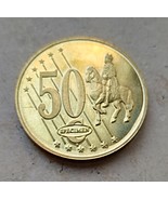 Rare 2005 Pope John Paul II Trial Vatican 50 cents  - $649.74 MXN