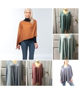 Simply Noelle bordeaux  pashmina cape grey, black, mauve, lt blue, aqua ... - $586.30 MXN
