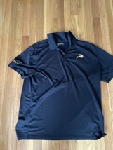 Nike Golf Rabbit Polo Mens Size XL Black Rare 100% Polyester Dri Fit - £19.71 GBP