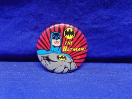 Vintage 1982 D.C. Comics Pinback Button: &quot;The Batman&quot; 1 3/4&quot;  - £7.97 GBP