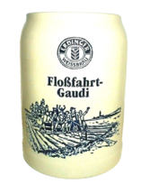 Erdinger Weissbräu Erding Gaudi Weizen salt-glazed German Beer Stein - £10.05 GBP