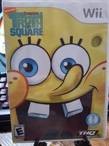 SpongeBob&#39;s Truth or Square Nintendo Wii, 2009 Tested Free Shipping Nickelodeon - £31.11 GBP